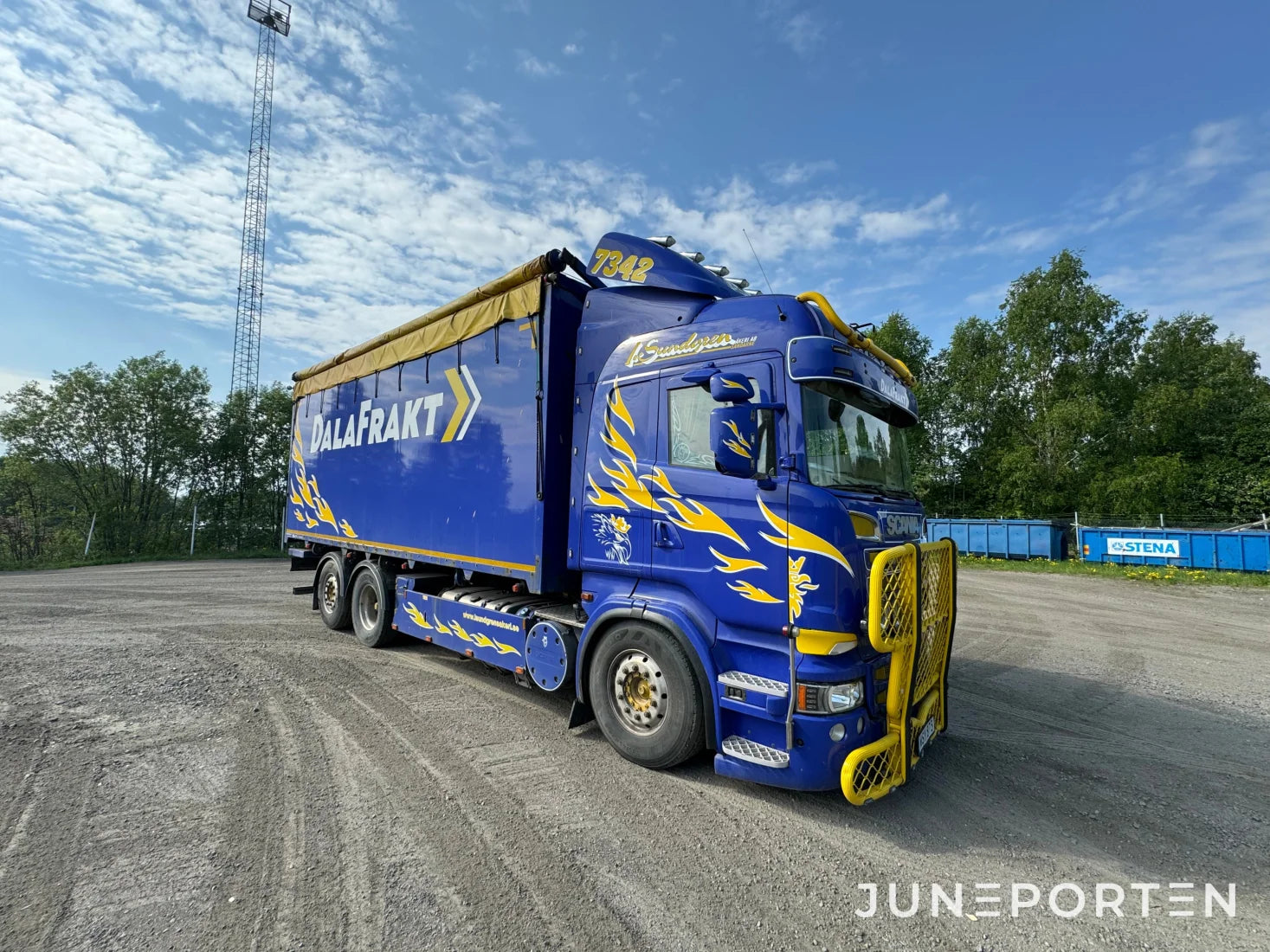 Flisbil Scania R560