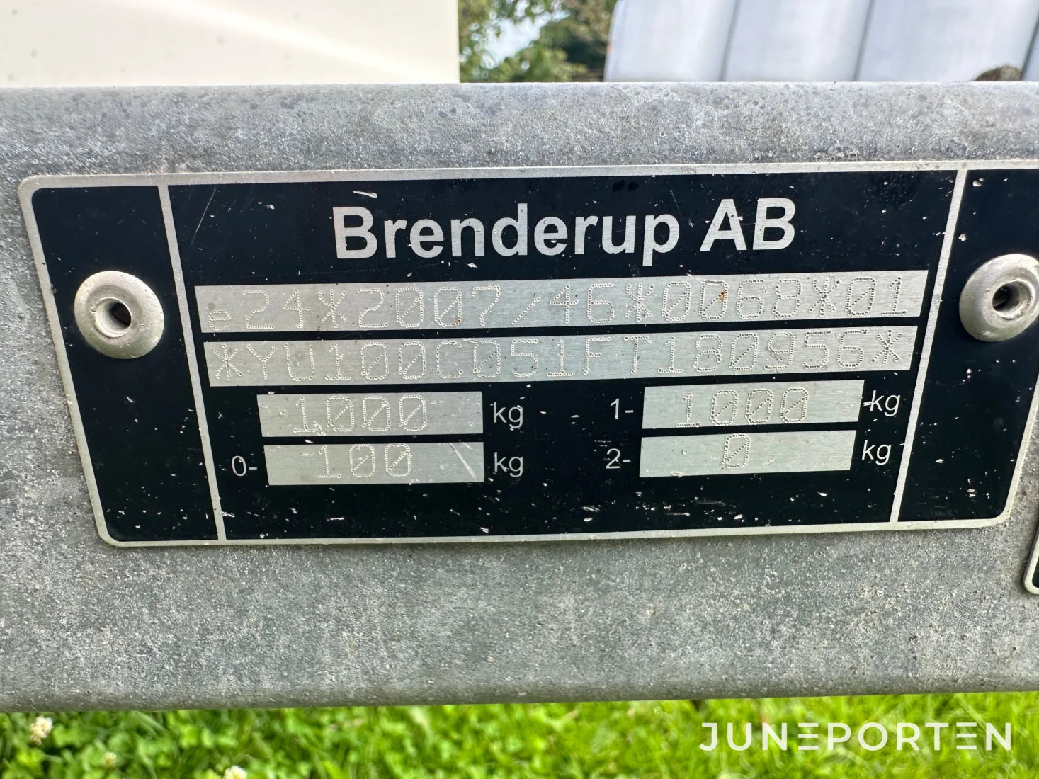 Skåpsläp Brenderup CER