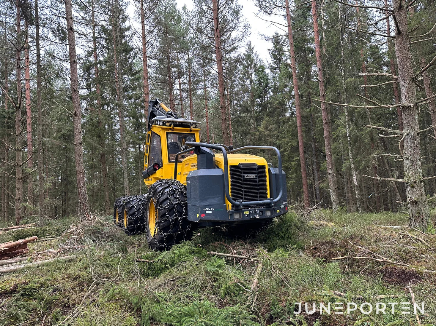 Skördare Eco Log 560 E med Log Max 4000T