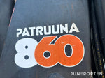 Skogsvagn med kran Patruuna 860