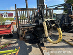 Skogsvagn med kran Patruuna 860