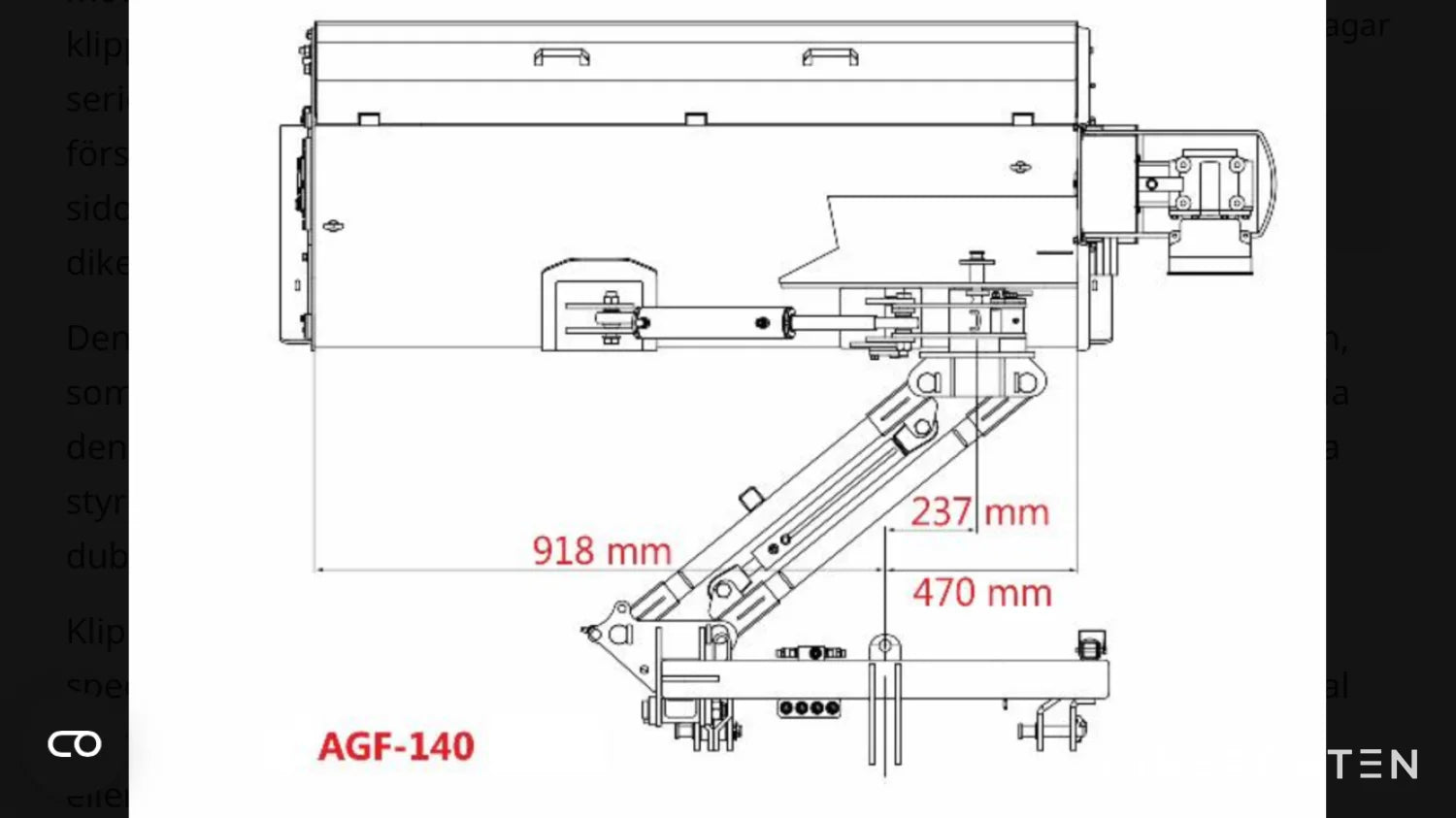 Släntklippare Geo AGF140