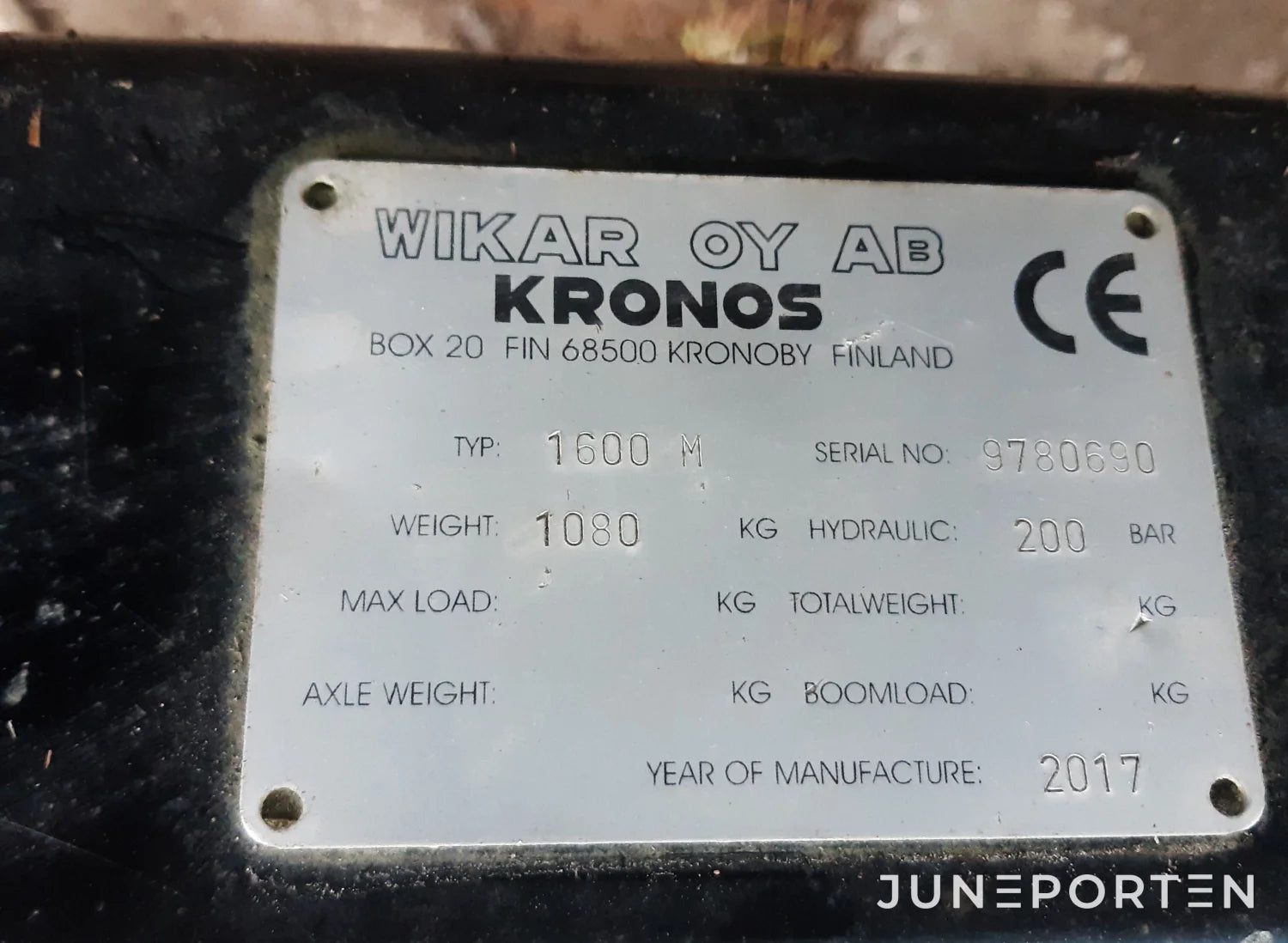 Släntklippare Kronos 1600 M