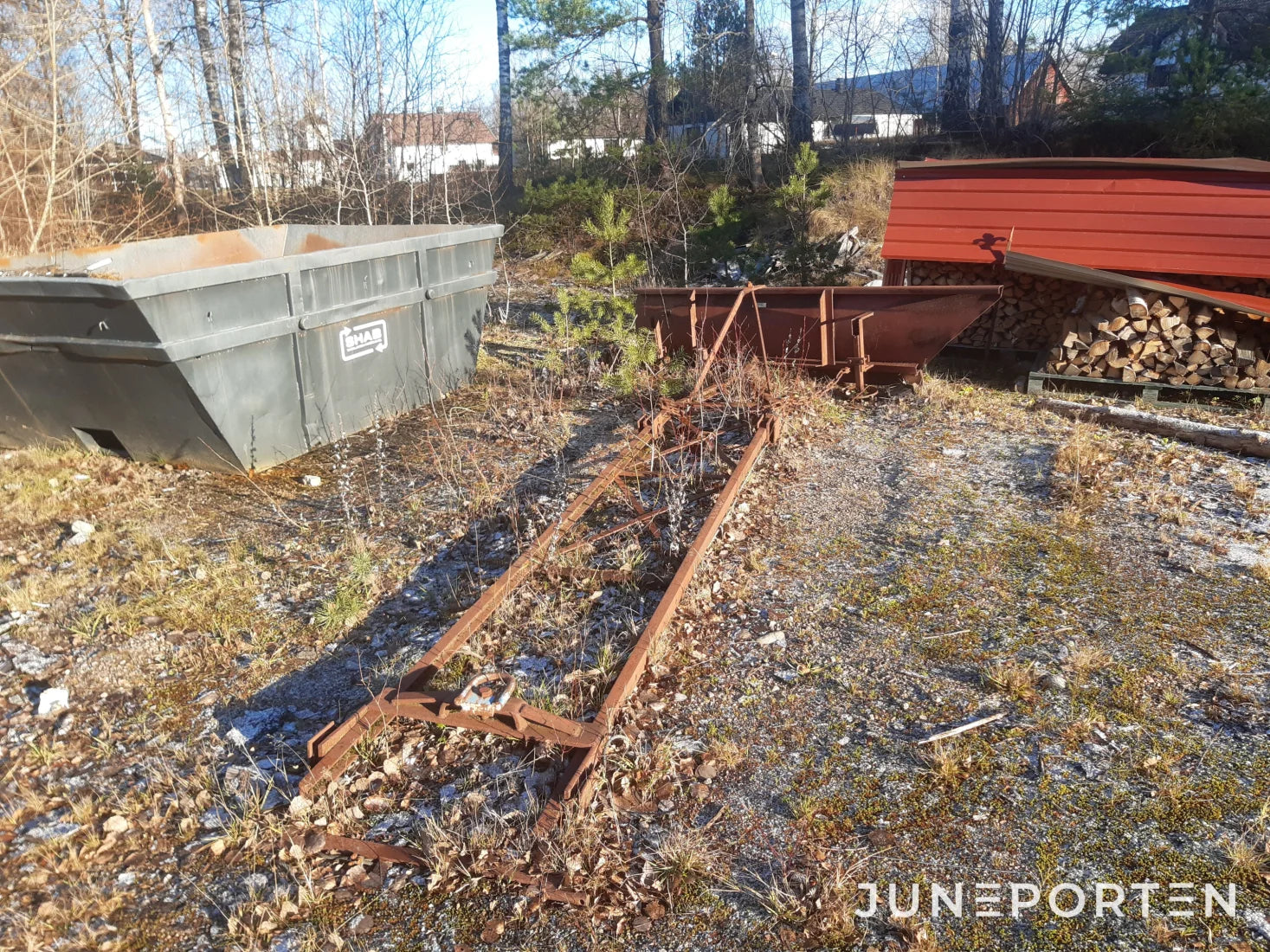 Snöblad 2 meter med bom