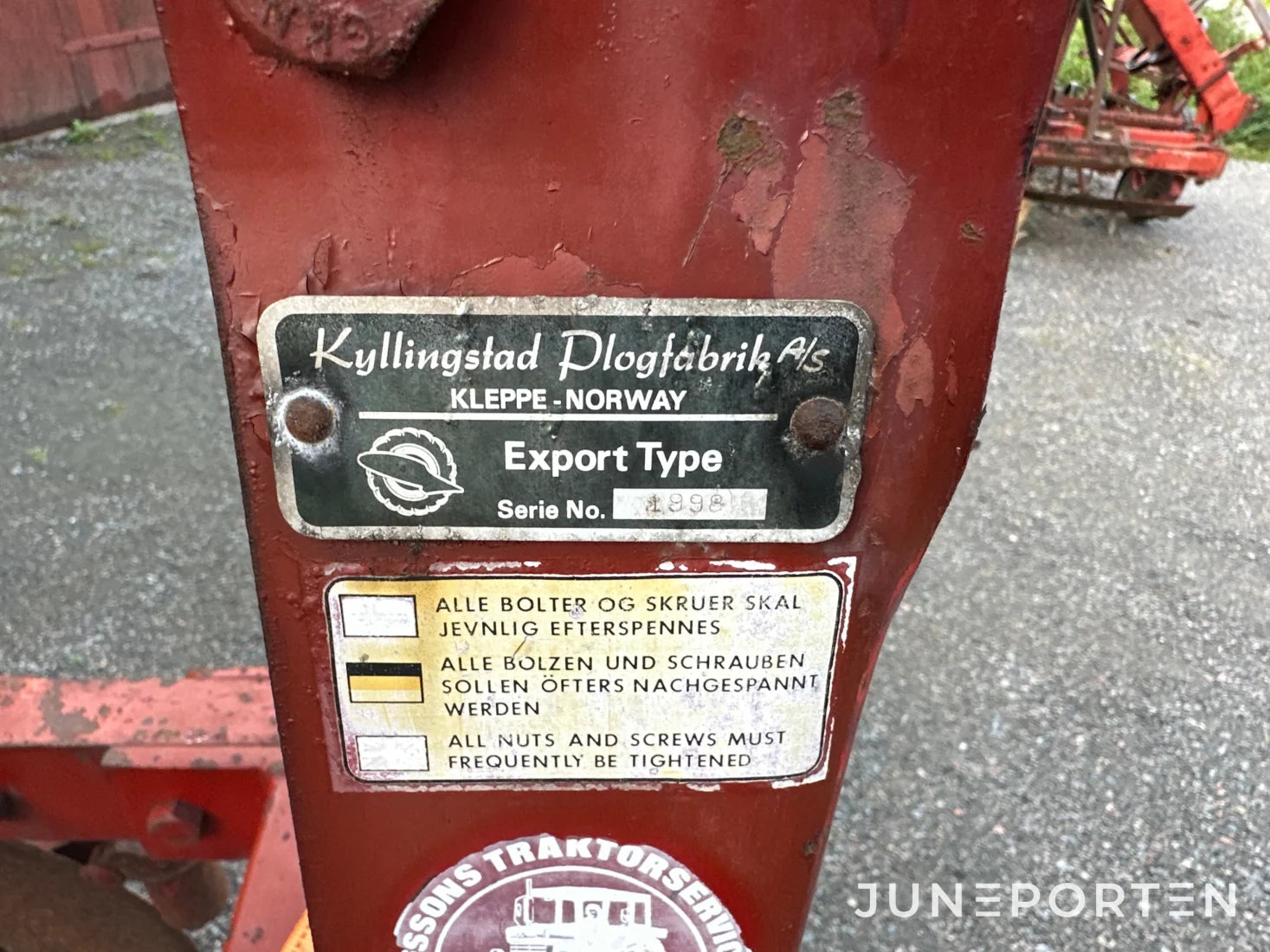 Tegplog Kyllingstad 2-skärig
