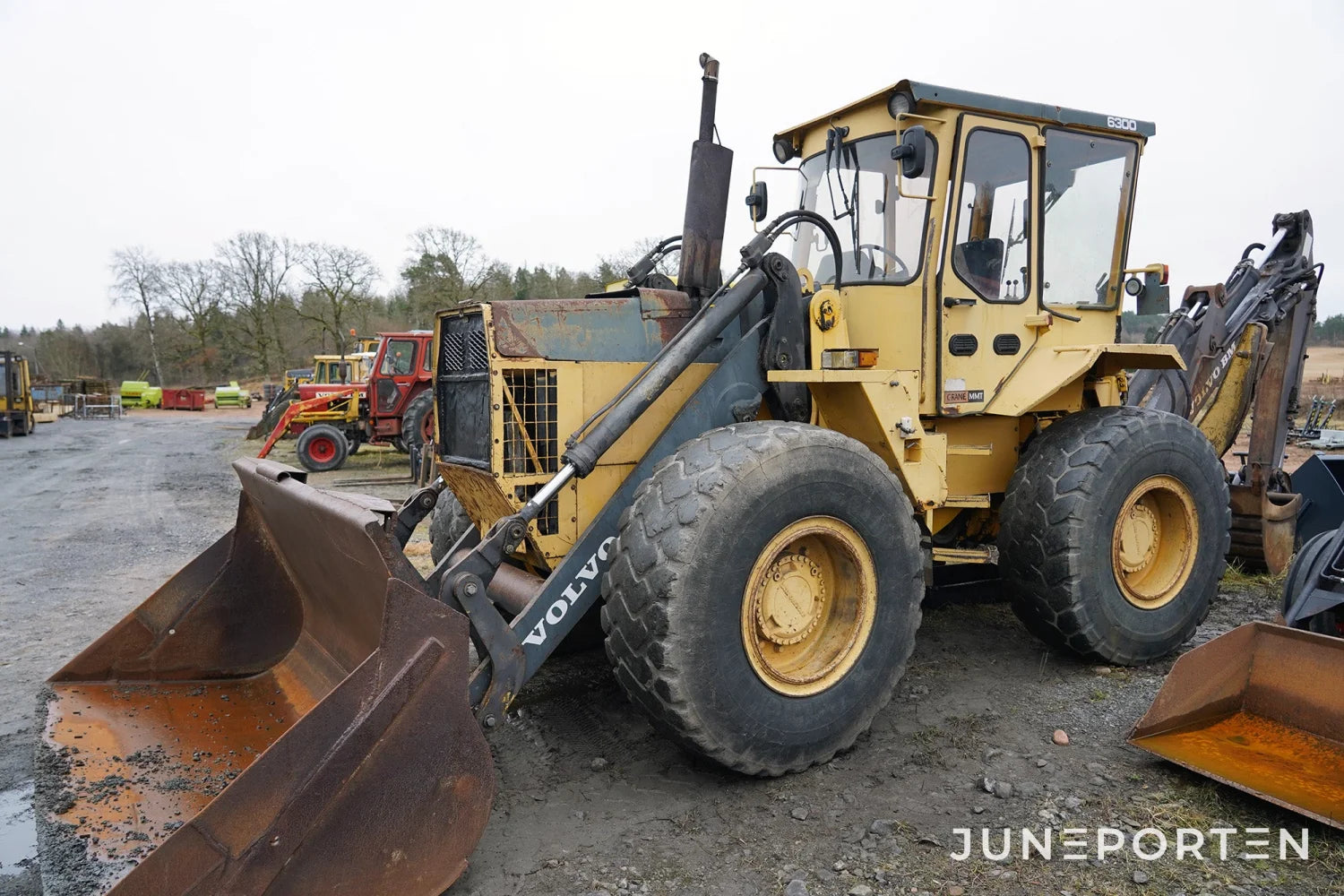 Traktorgrävare Volvo BM 6300