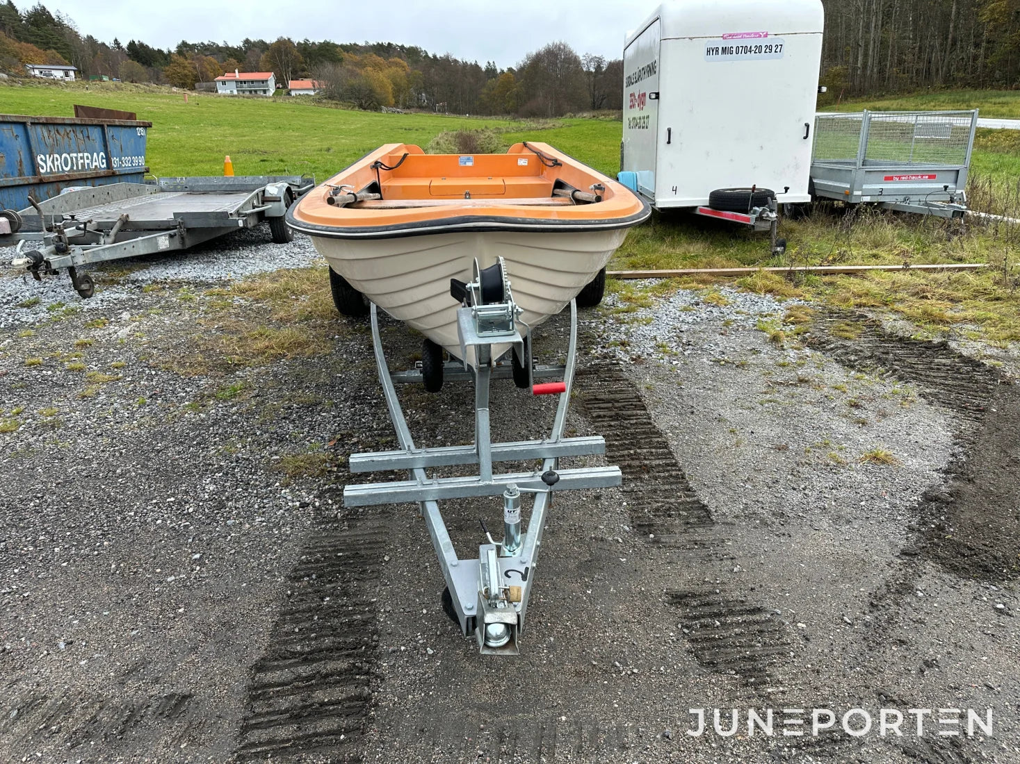 Uttern 495 med motor & trailer