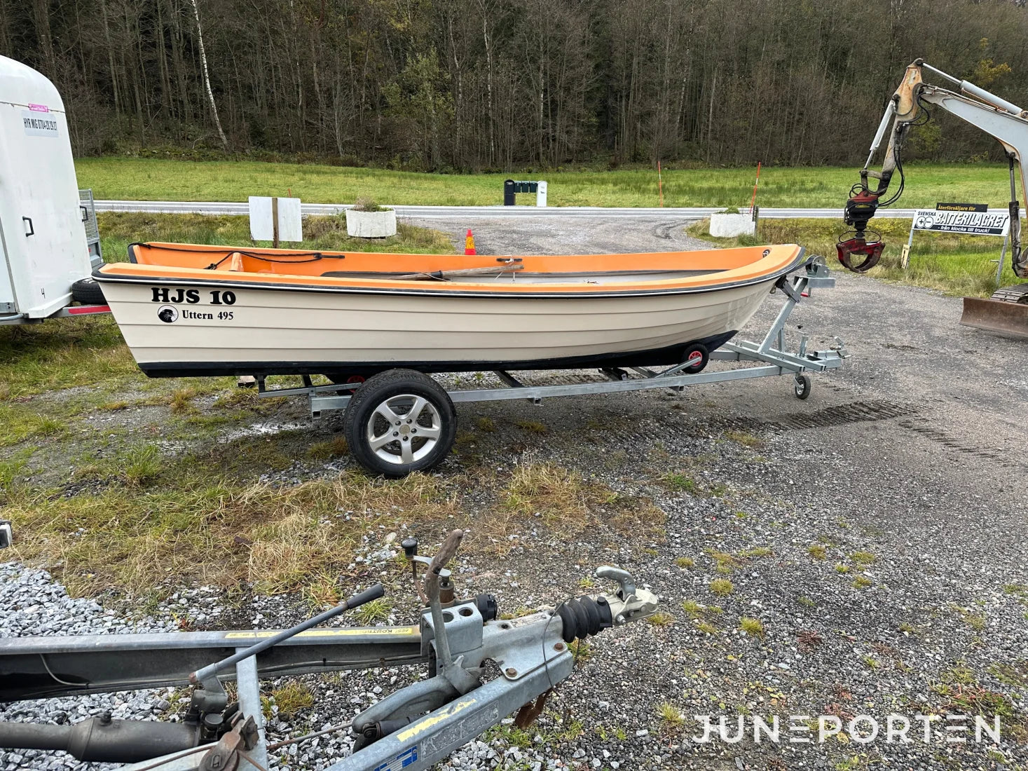 Uttern 495 med motor & trailer