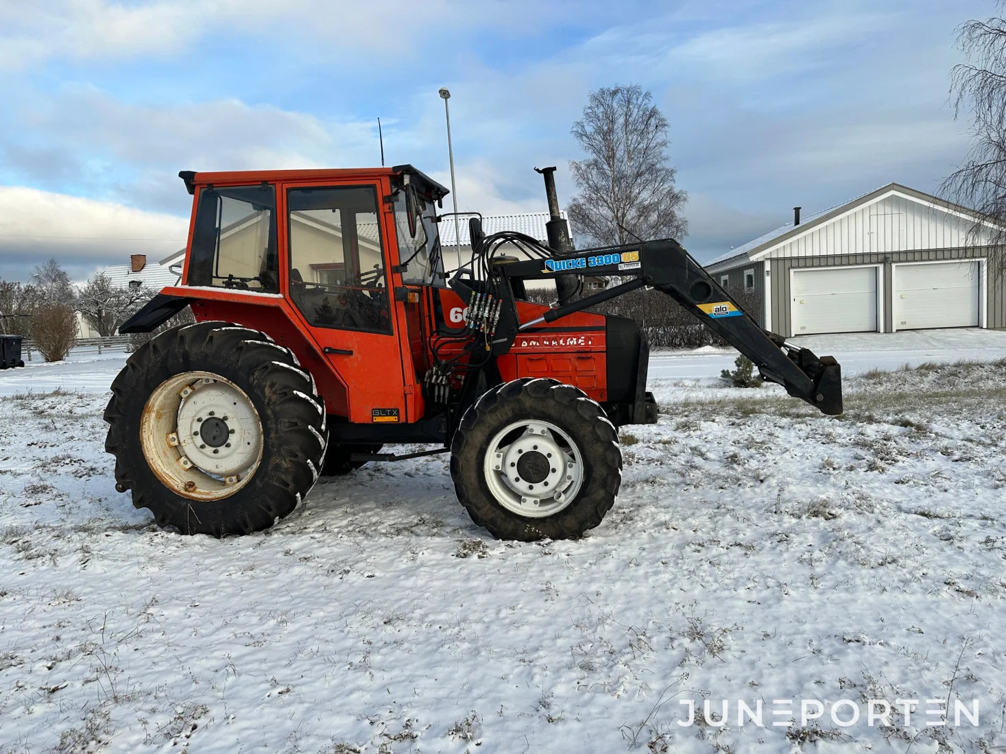 Valmet 605-4 med lastare