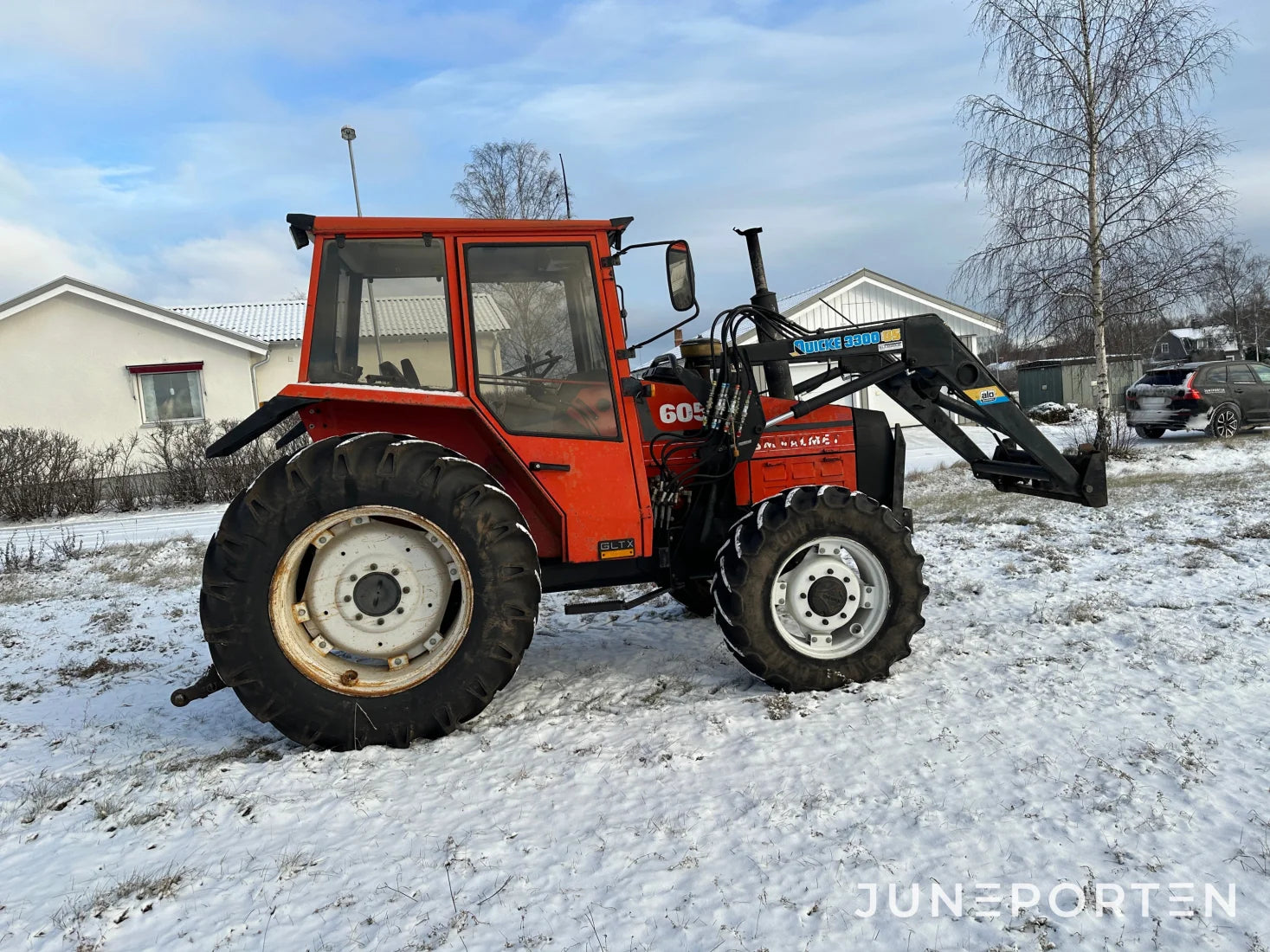 Valmet 605-4 med lastare