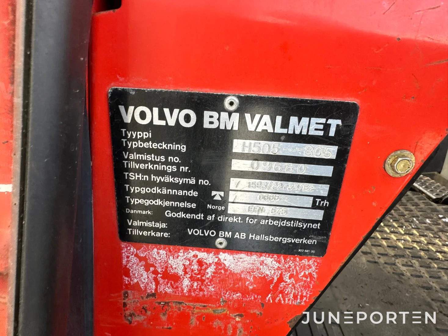 Valmet 605-4 med lastare