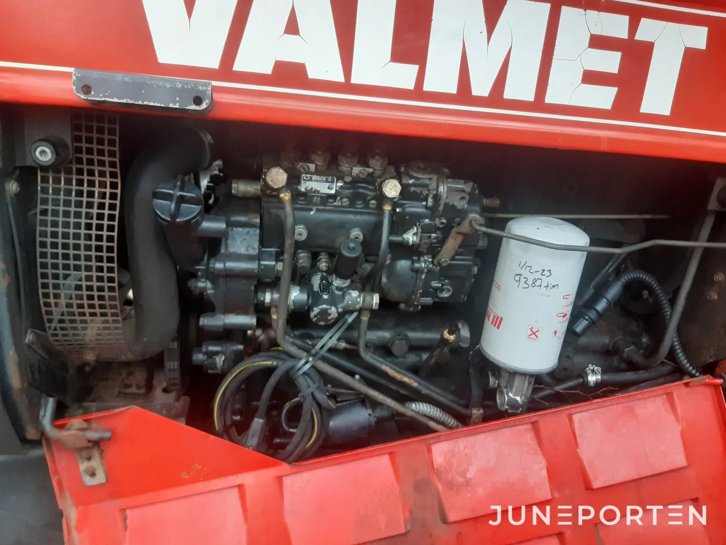 Valmet 805 med lastare