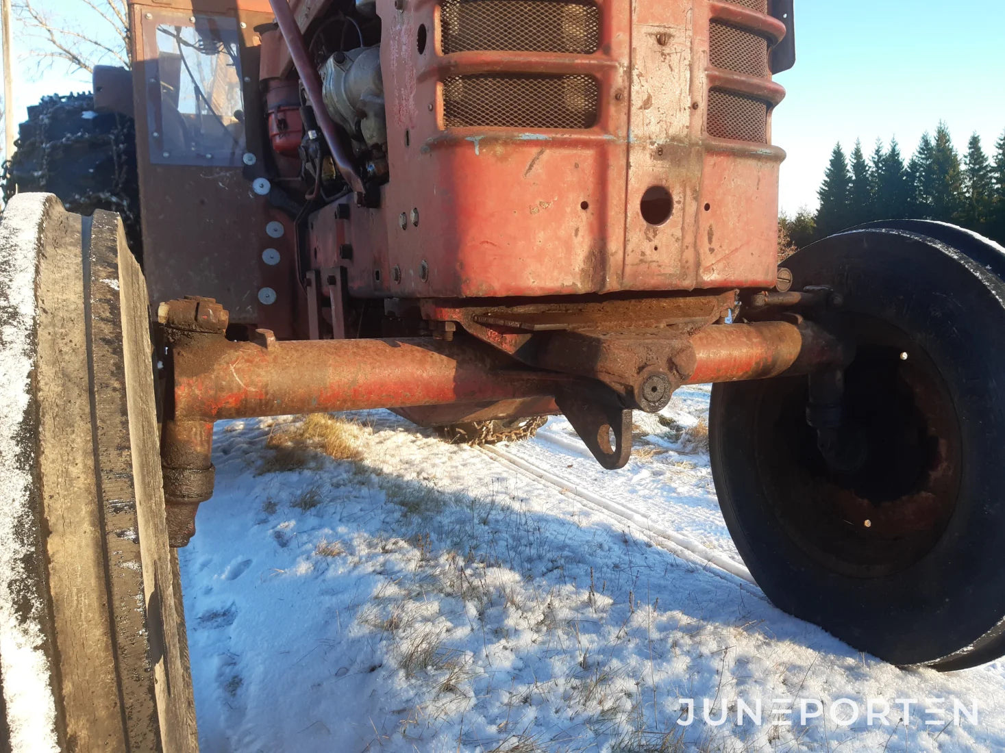 Volvo BM 350 boxer med Star wirekran