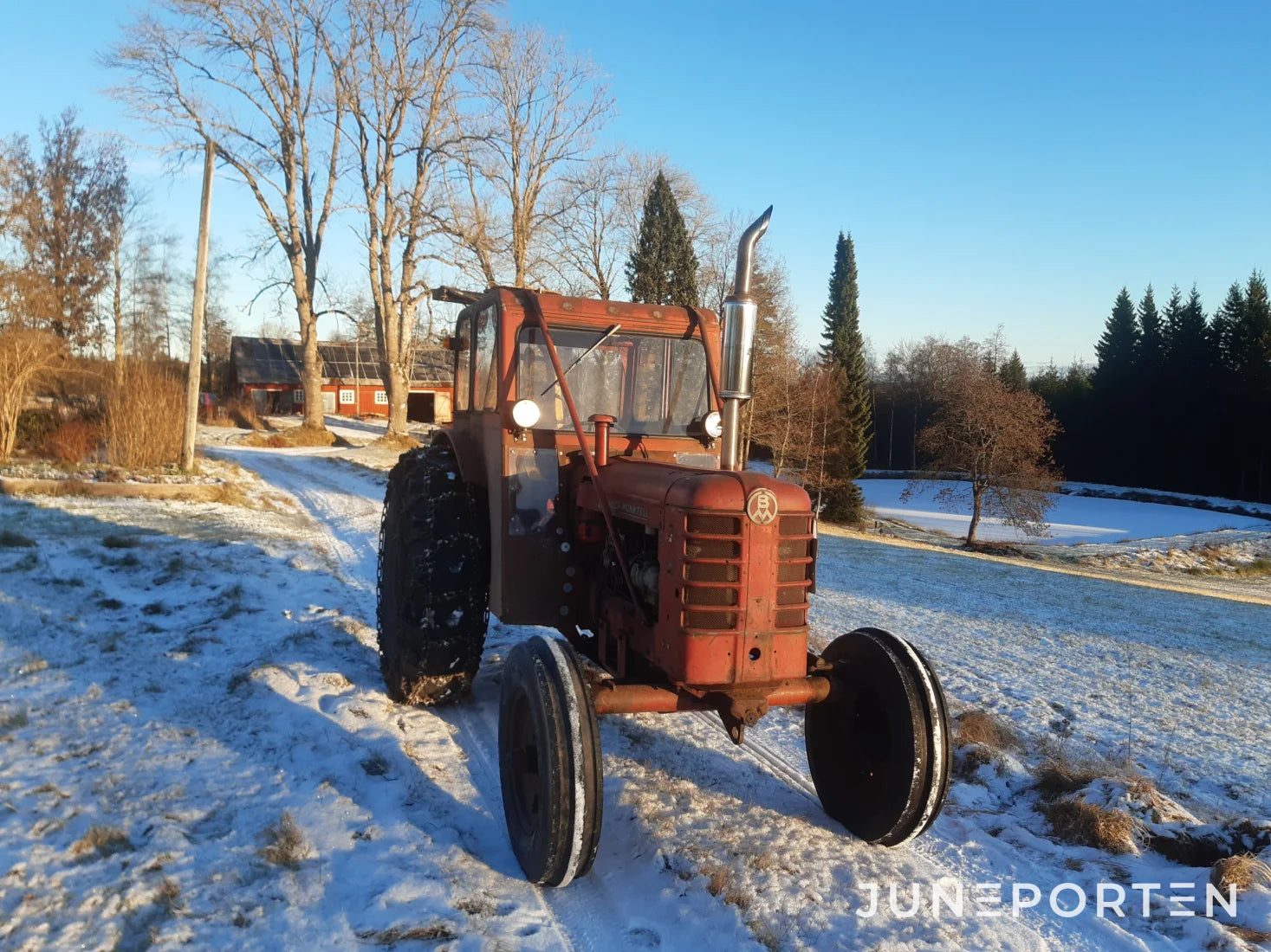 Volvo BM 350 boxer med Star wirekran