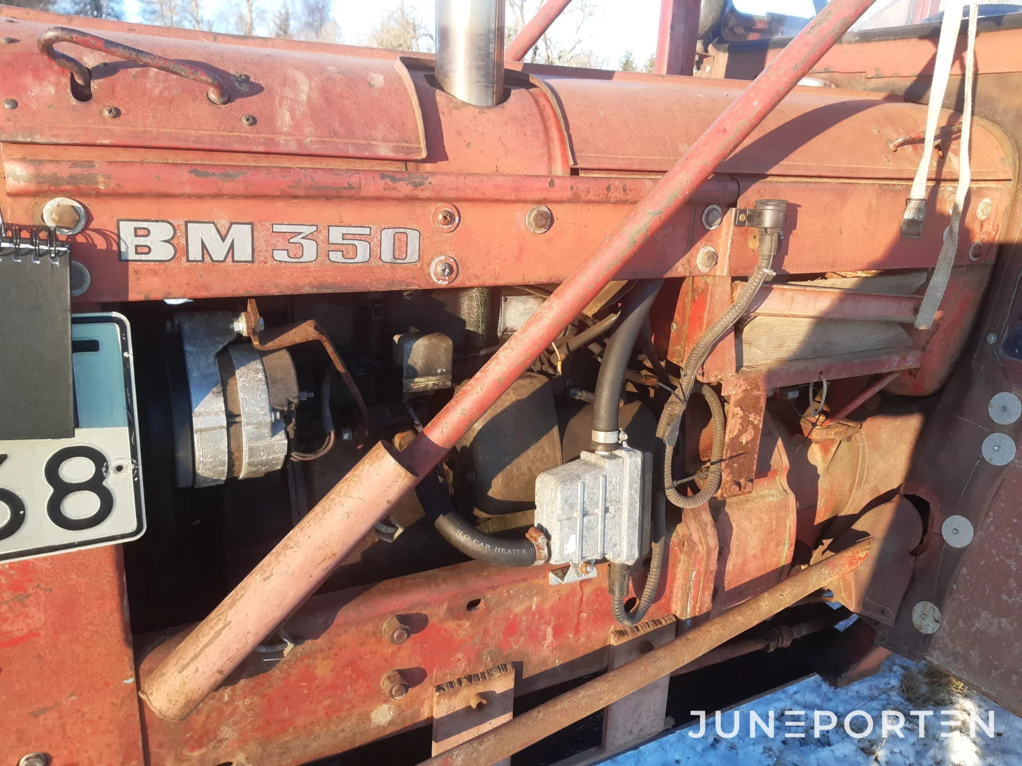 Volvo BM 350 boxer med Star wirekran