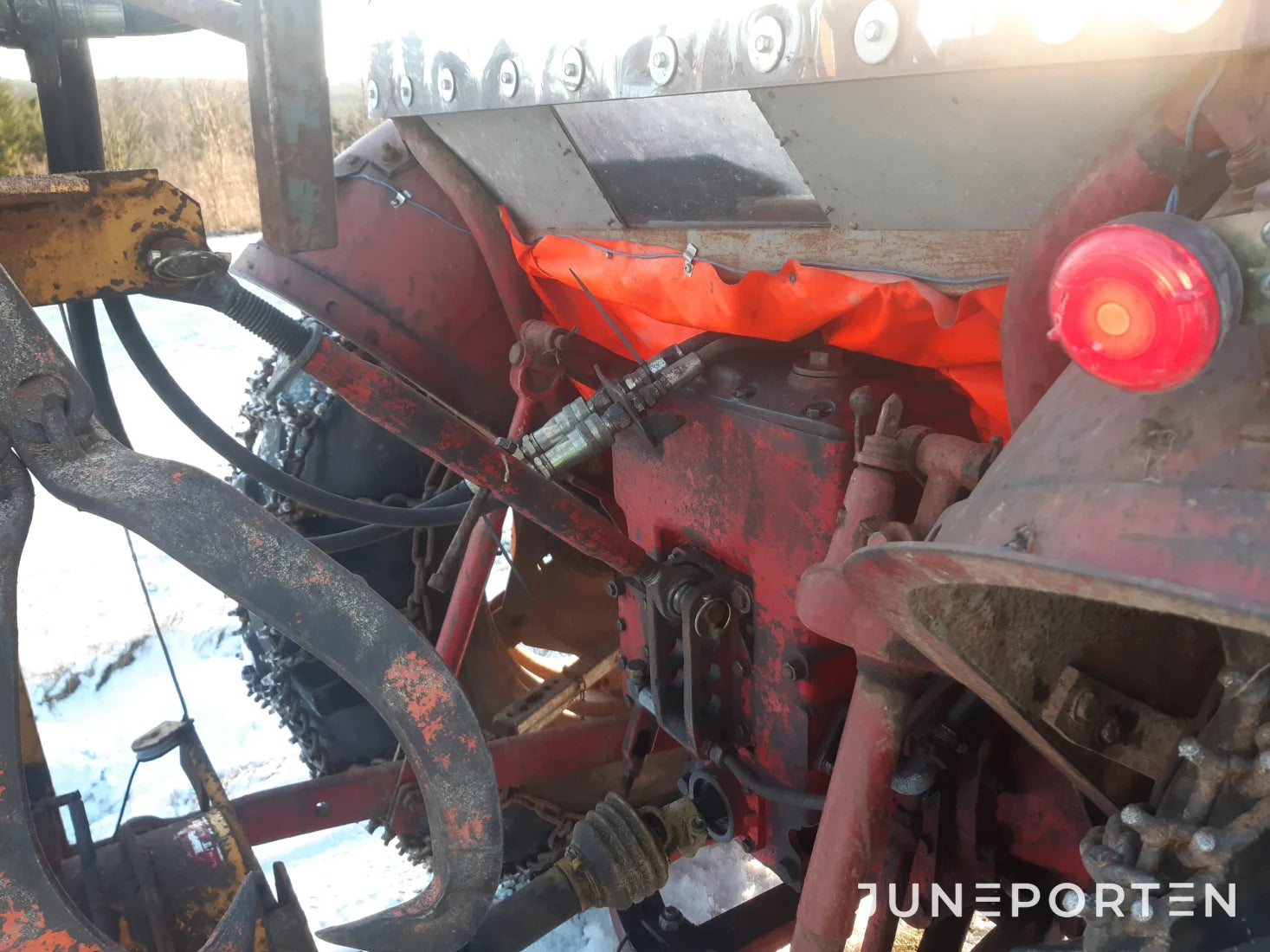Volvo BM 350 boxer med Star wirekran