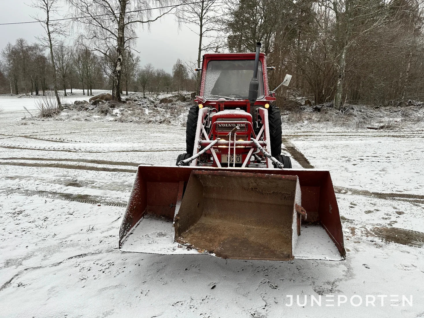 Volvo BM 430 med lastare & skopor