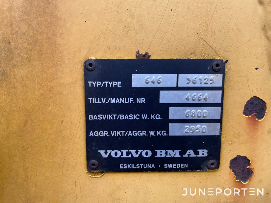Volvo Bm 646 Passiv