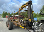 Volvo BM 650 med skogsvagn