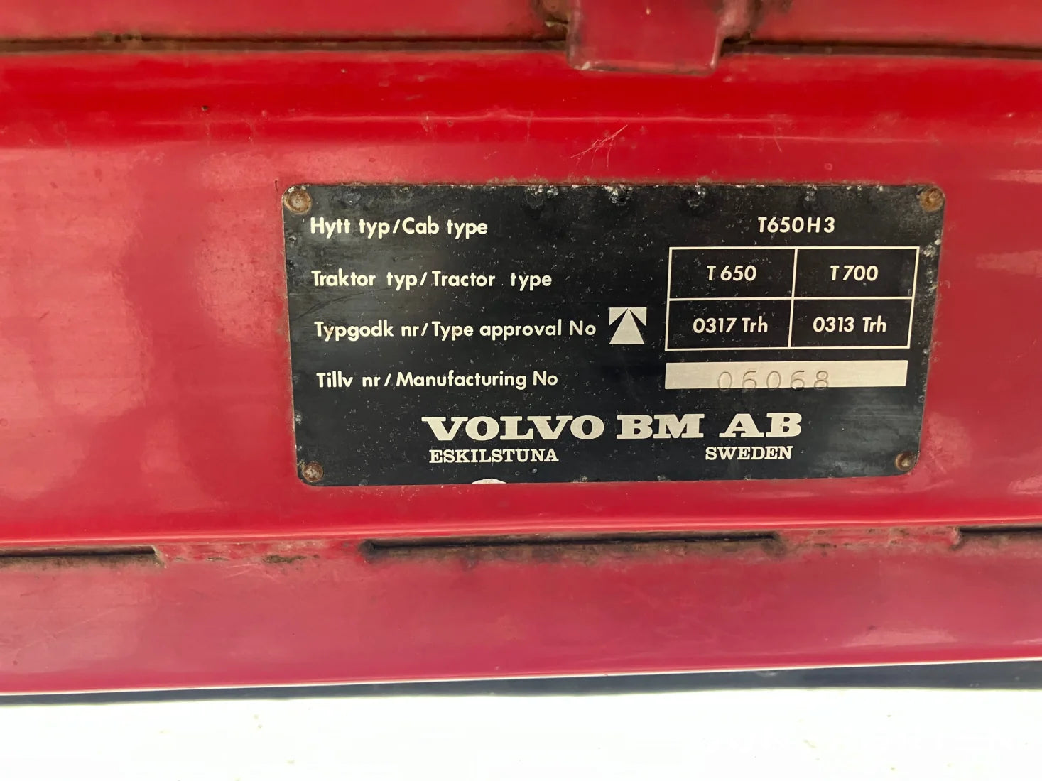 Traktor Volvo BM 700