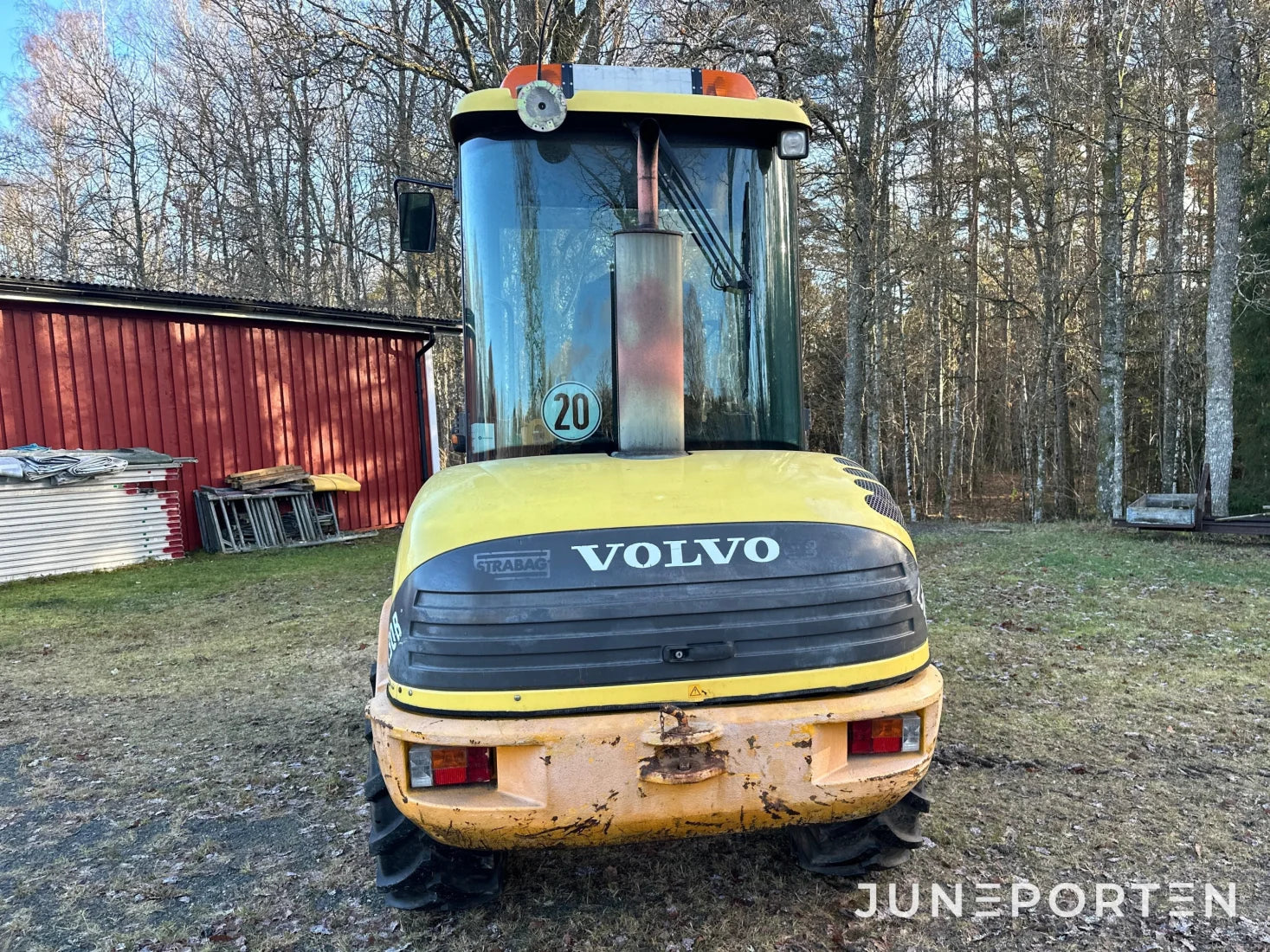 Lastmaskin Volvo L30 med skopa