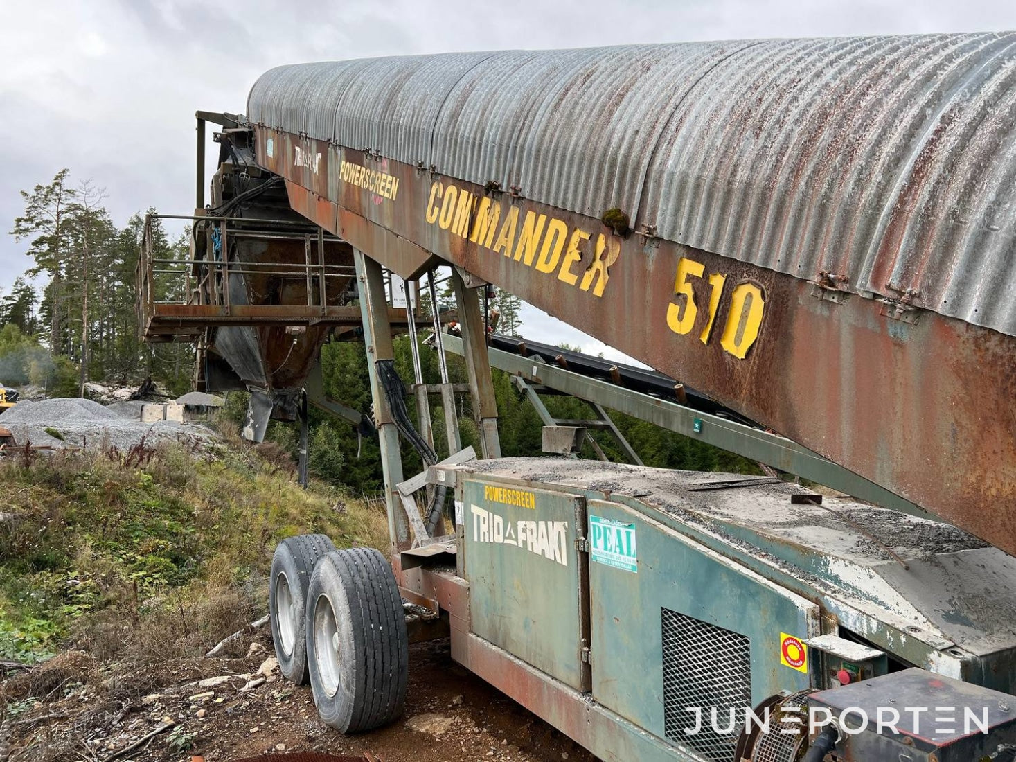 Sorteringsverk Powerscreen Commando 510