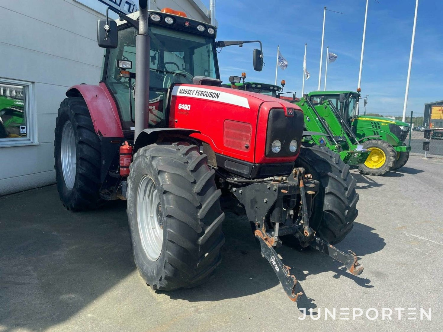 Dragtraktor Massey Ferguson 6490 - 2008