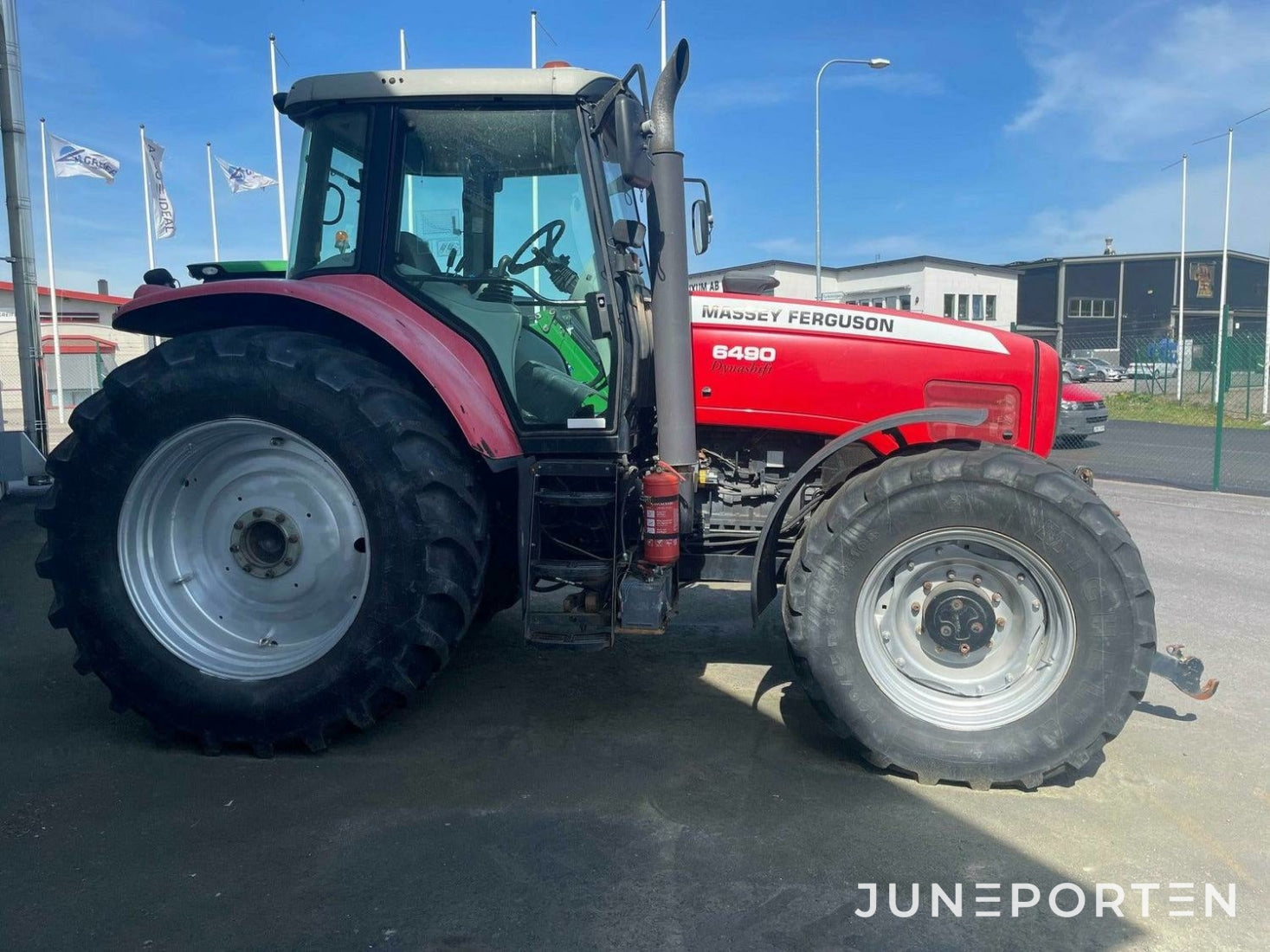 Dragtraktor Massey Ferguson 6490 - 2008