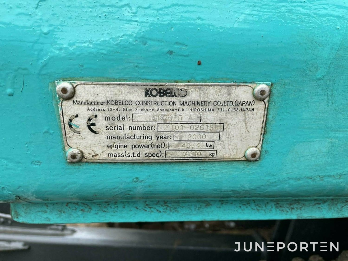 Kobelco SK70SR - 2000