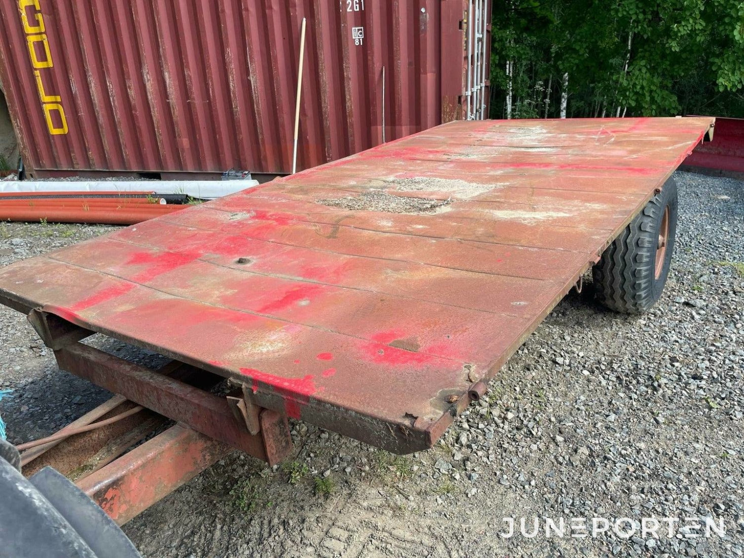Tippvagn - 6 ton