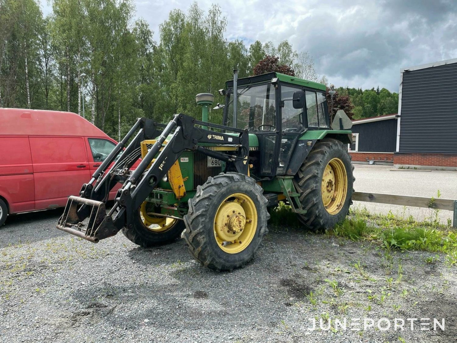 John Deere 3140 med lastare - 1980