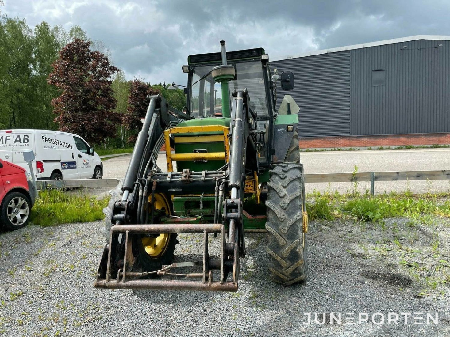 John Deere 3140 med lastare - 1980
