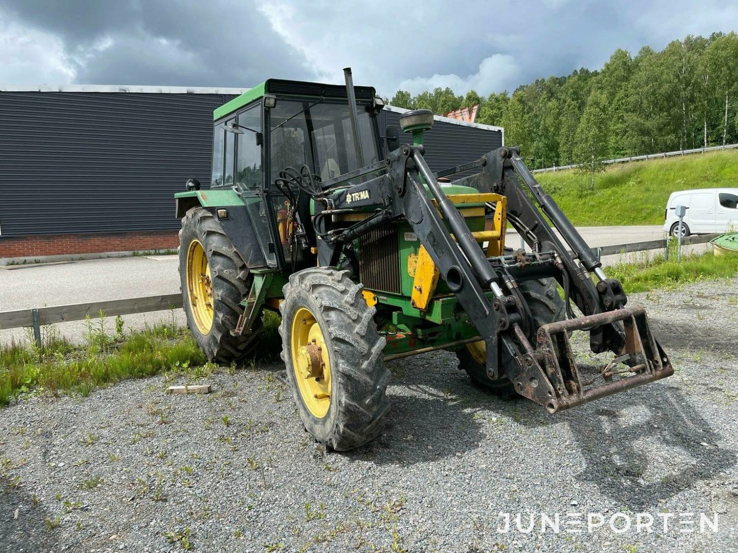 John Deere 3140 med lastare - 1980