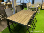 Bord i Ekowood med 4 stolar