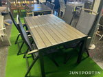 Bord i Ekowood med 4 stolar