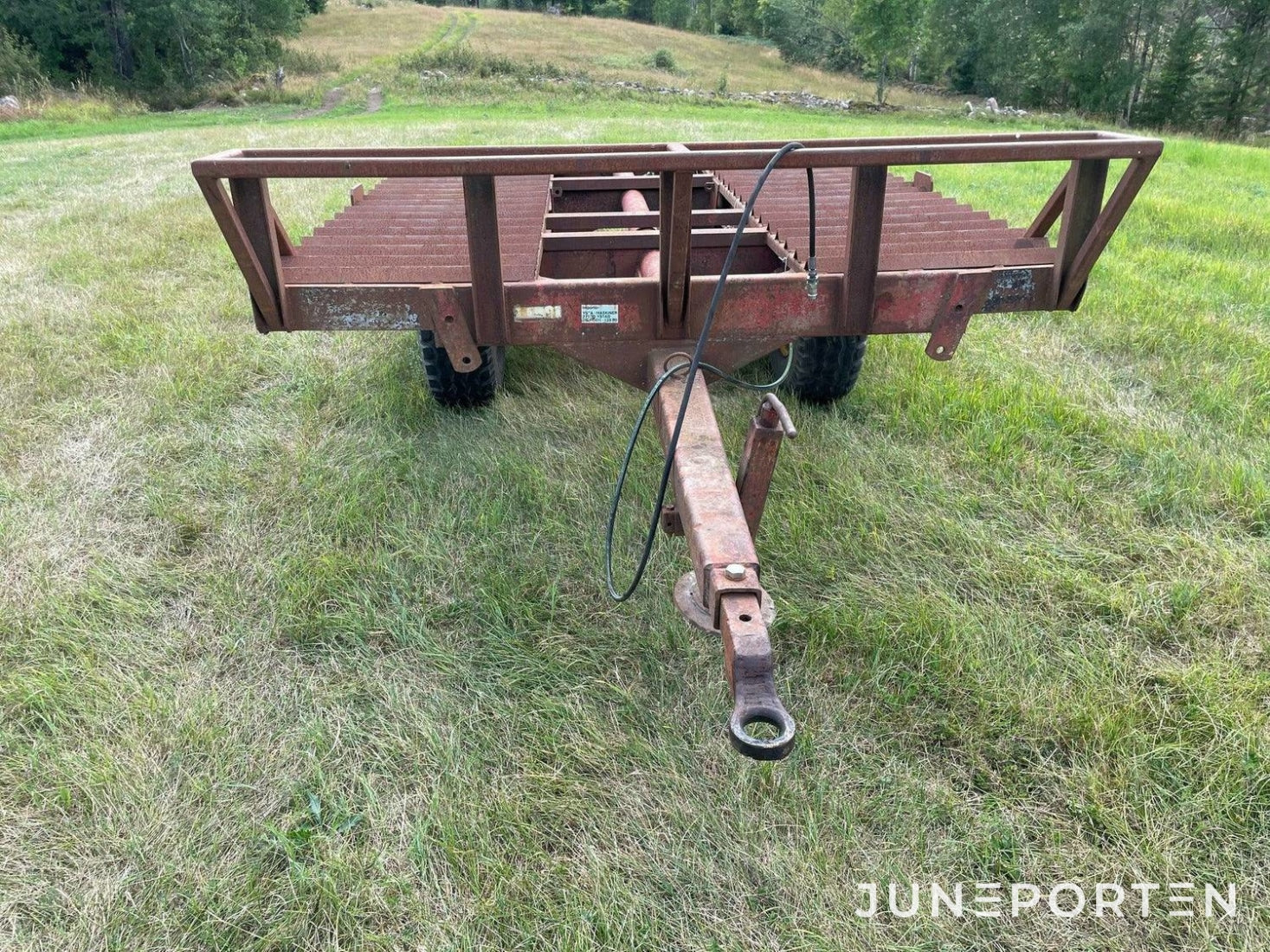Maskintrailer 6 ton