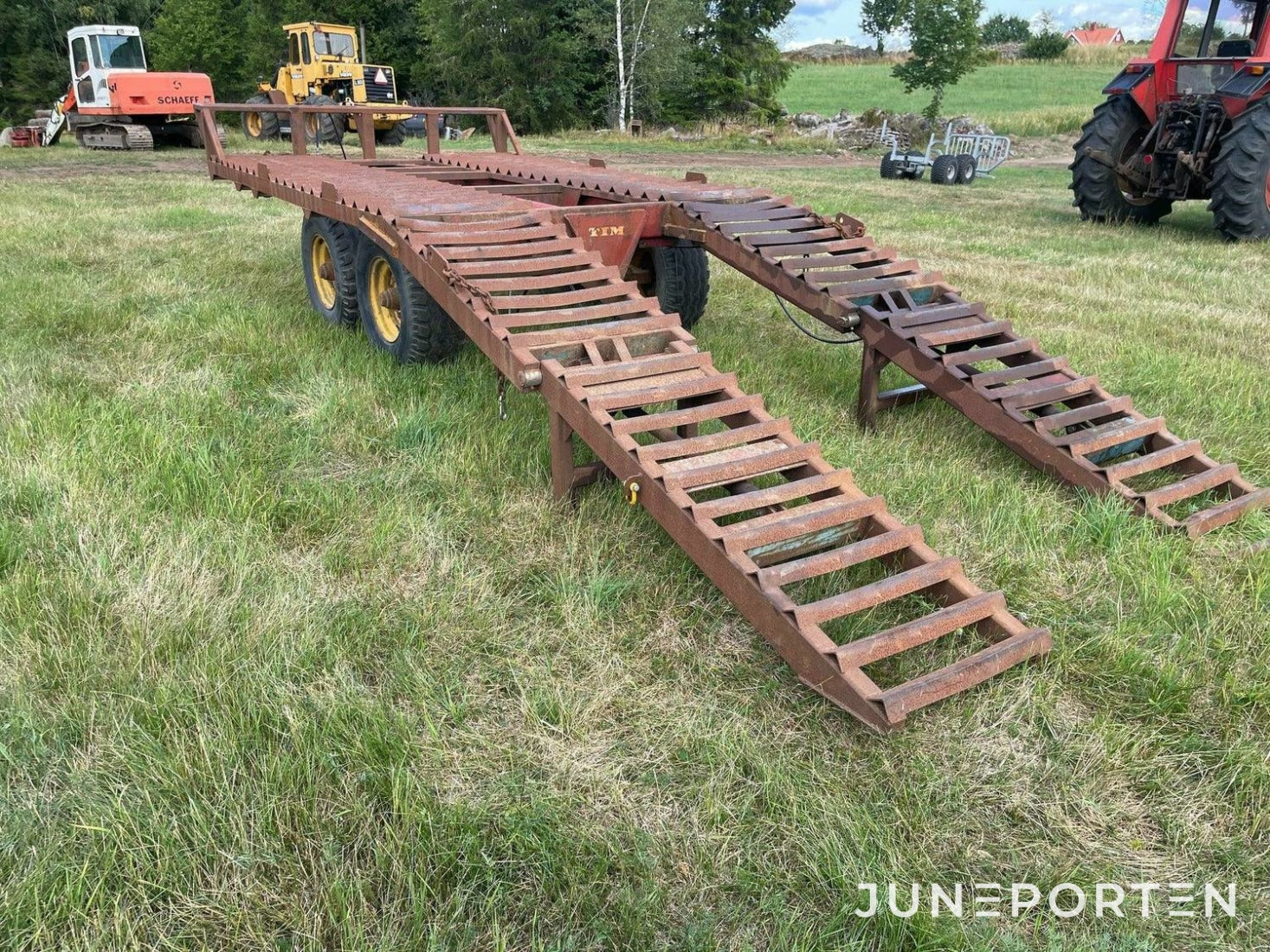 Maskintrailer 6 ton