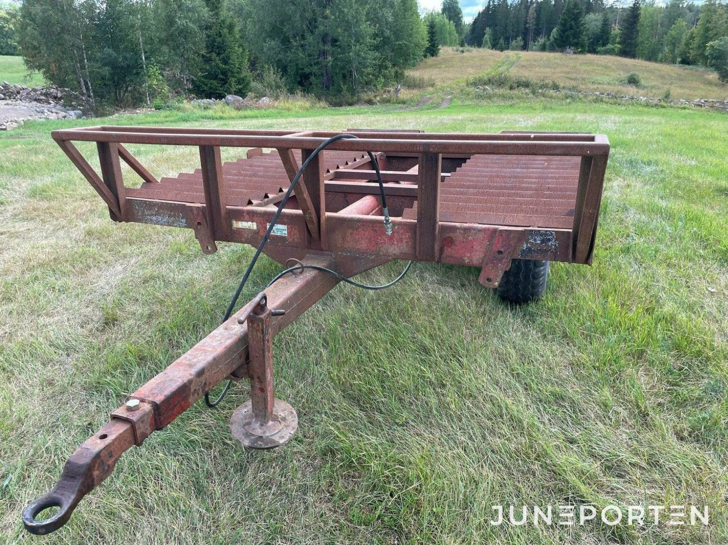 Maskintrailer 6 ton