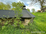 Dubbelkåta med bastu