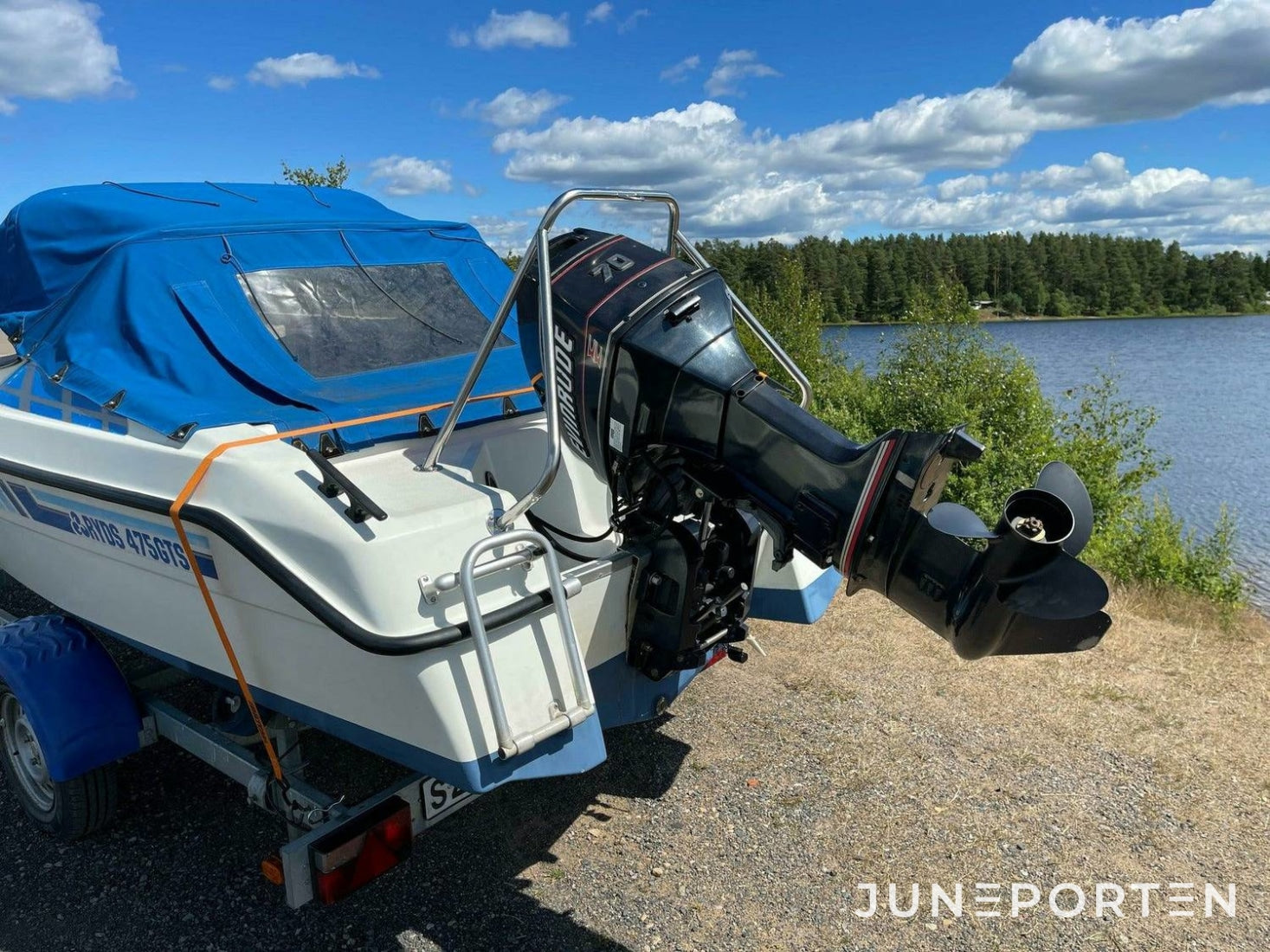 Motorbåt Ryds 475 GTS med trailer
