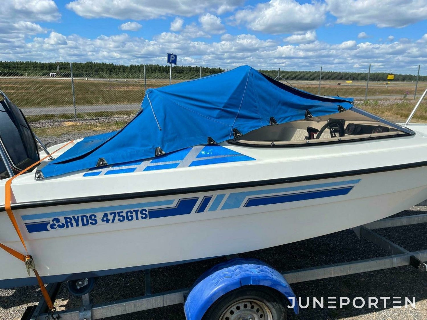 Motorbåt Ryds 475 GTS med trailer