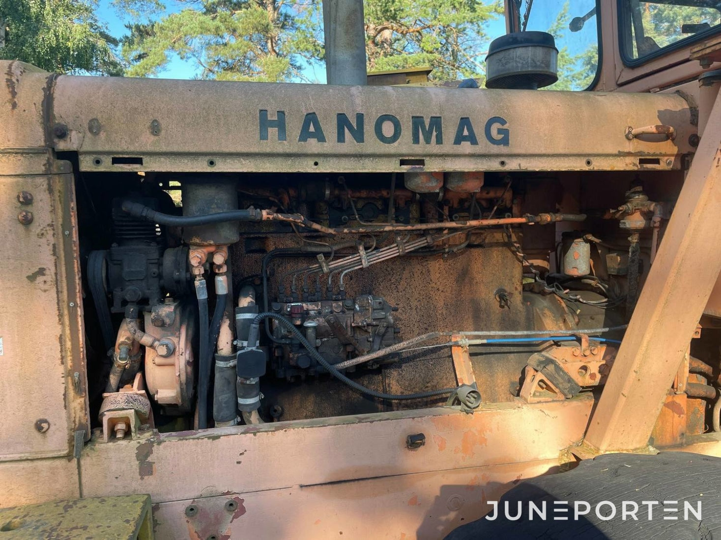 Hjullastare Hanomag B11 - 1971