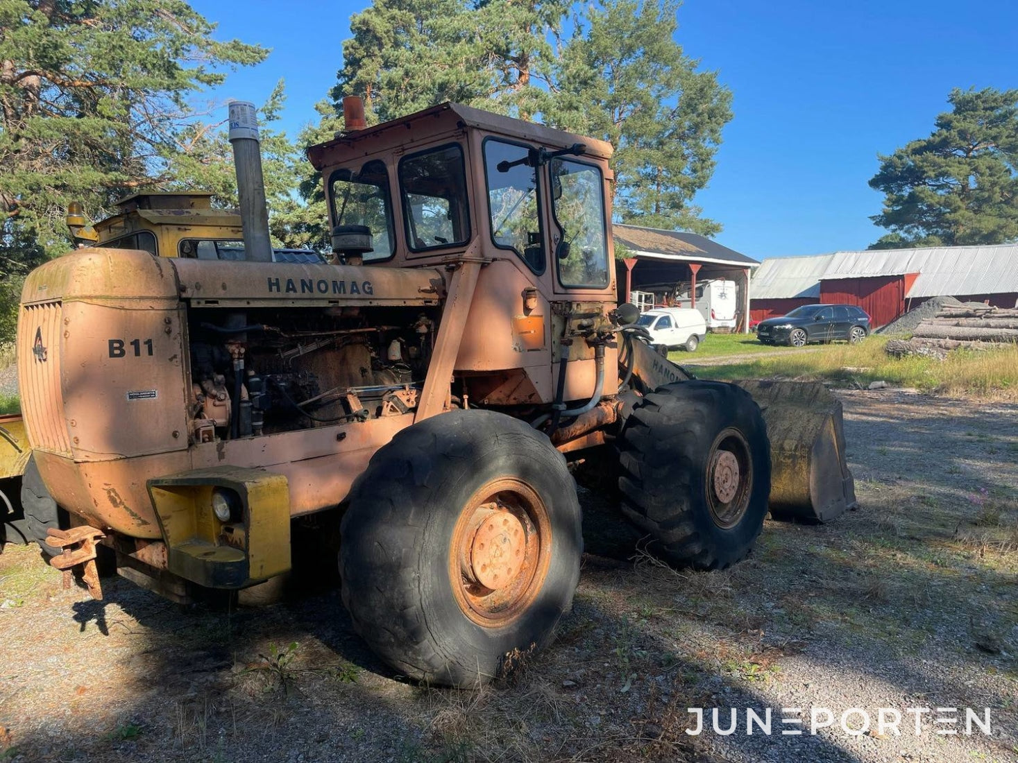 Hjullastare Hanomag B11 - 1971