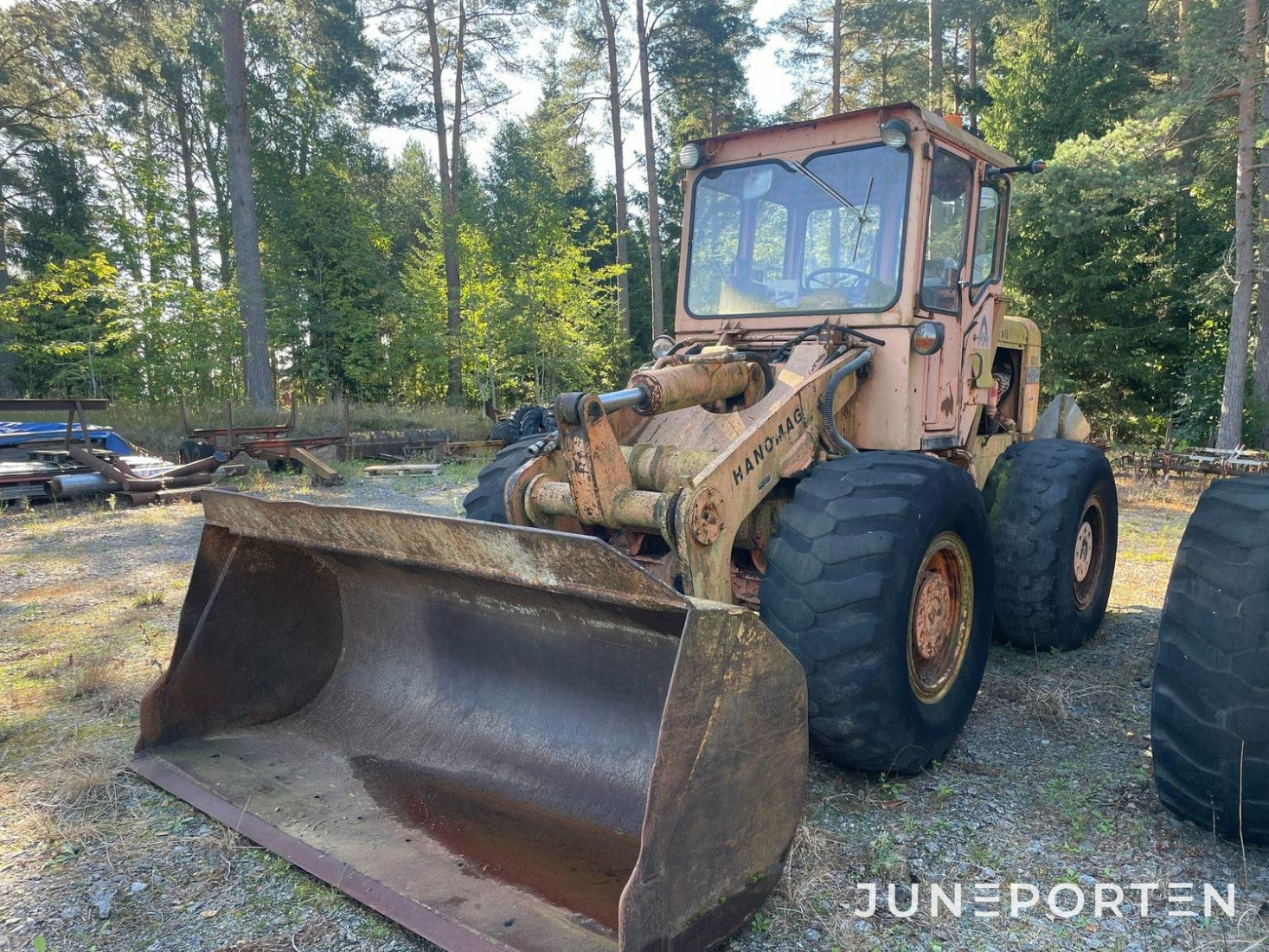 Hjullastare Hanomag B11 - 1971