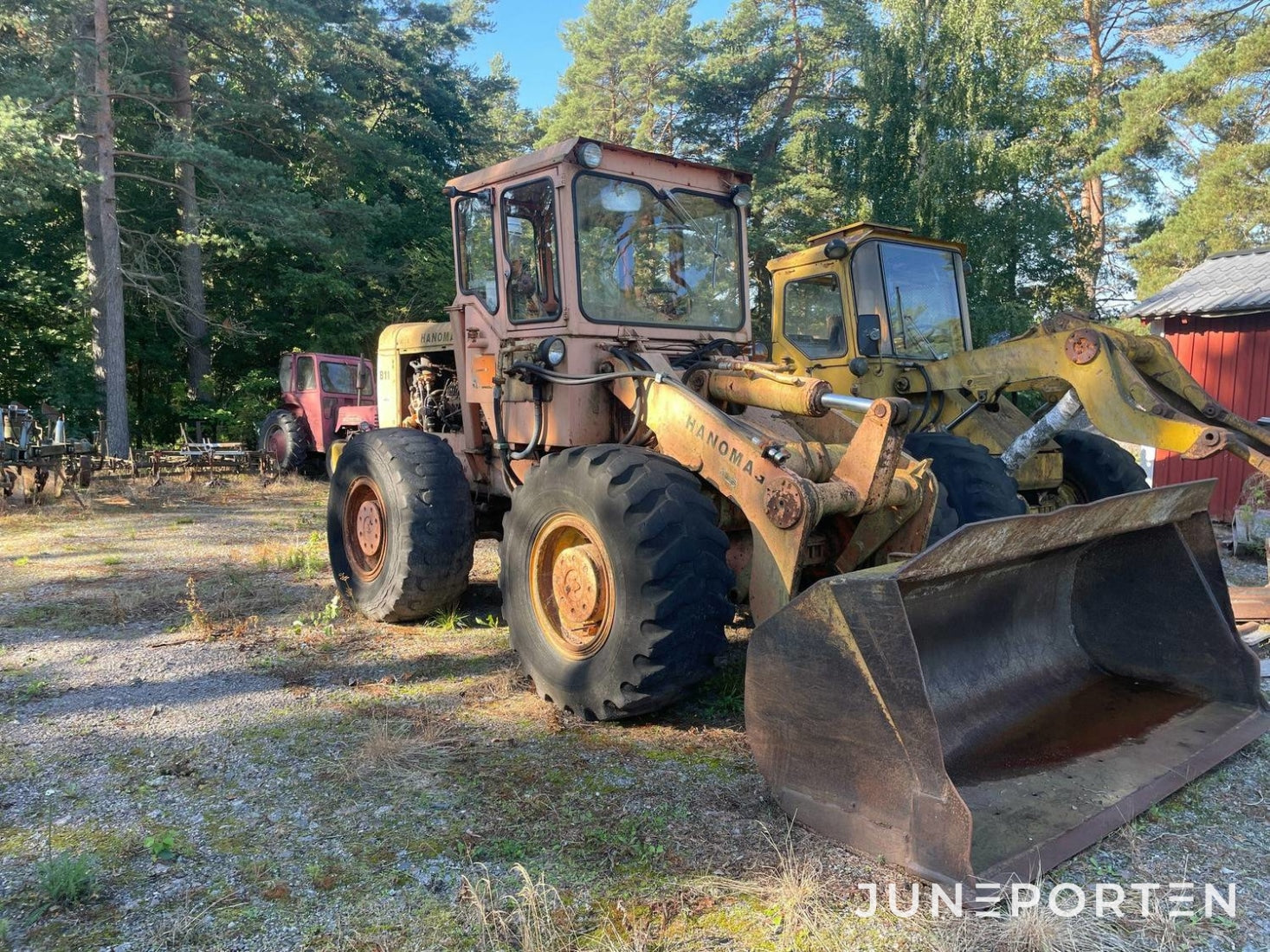 Hjullastare Hanomag B11 - 1971