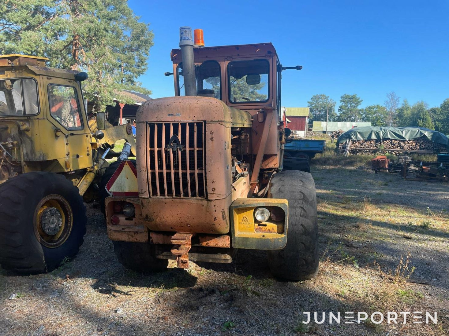 Hjullastare Hanomag B11 - 1971