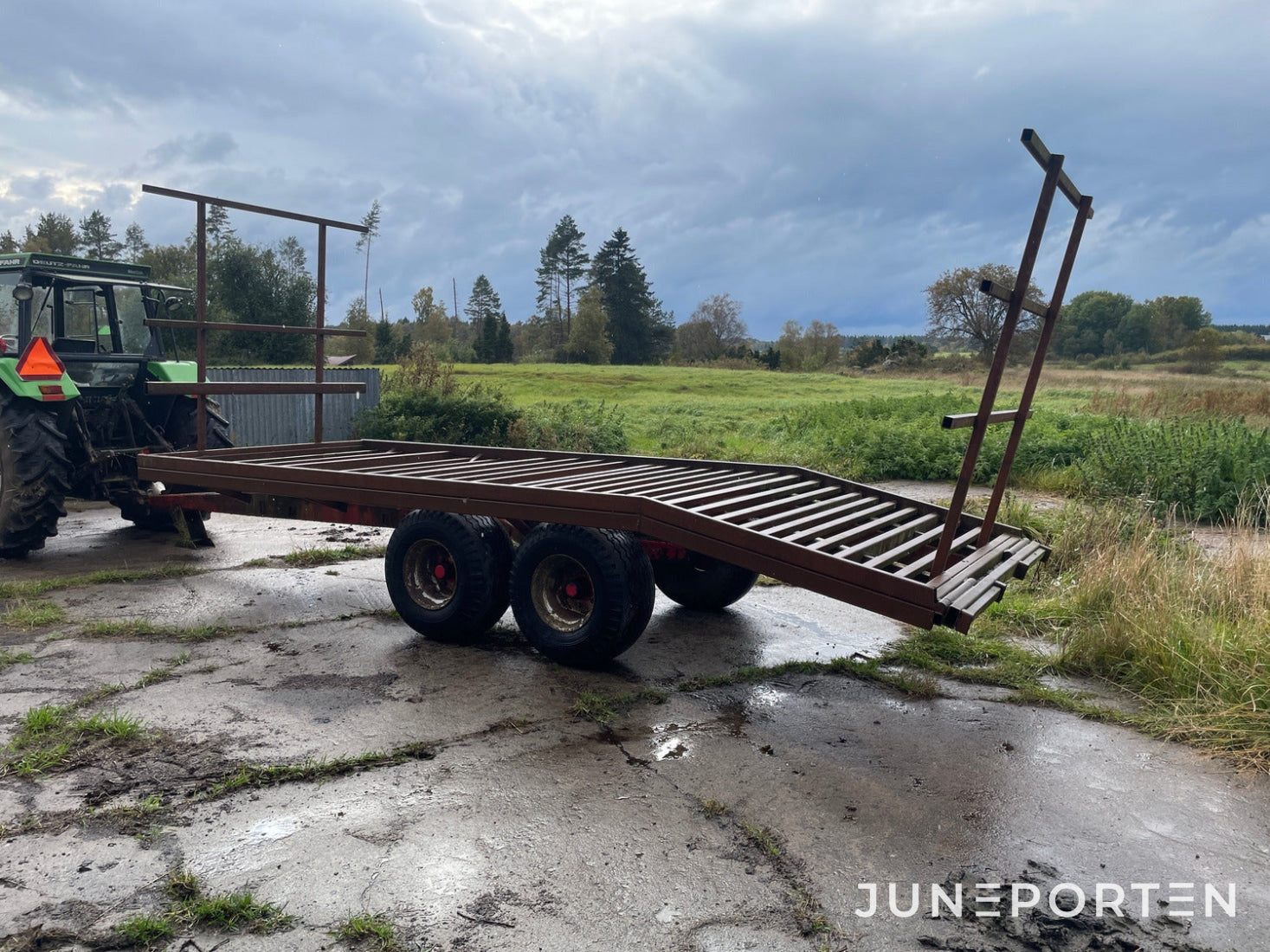 Maskintrailer 8 ton (Anpassningsbar)