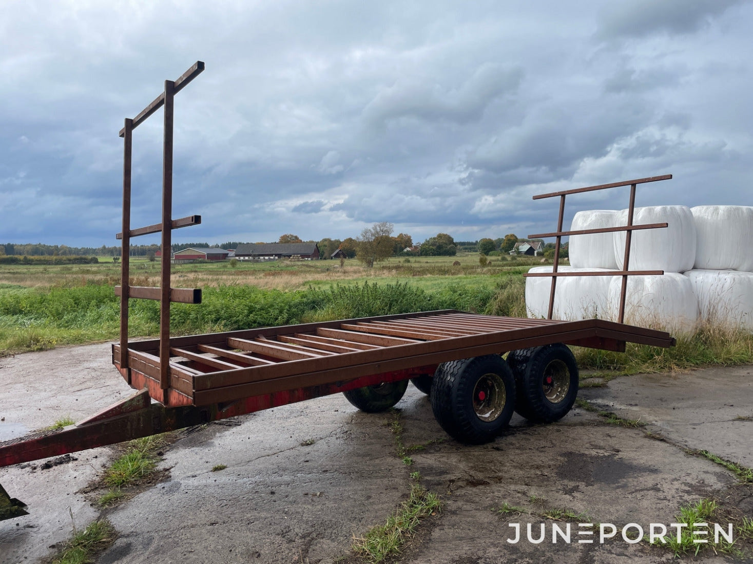 Maskintrailer 8 ton (Anpassningsbar)