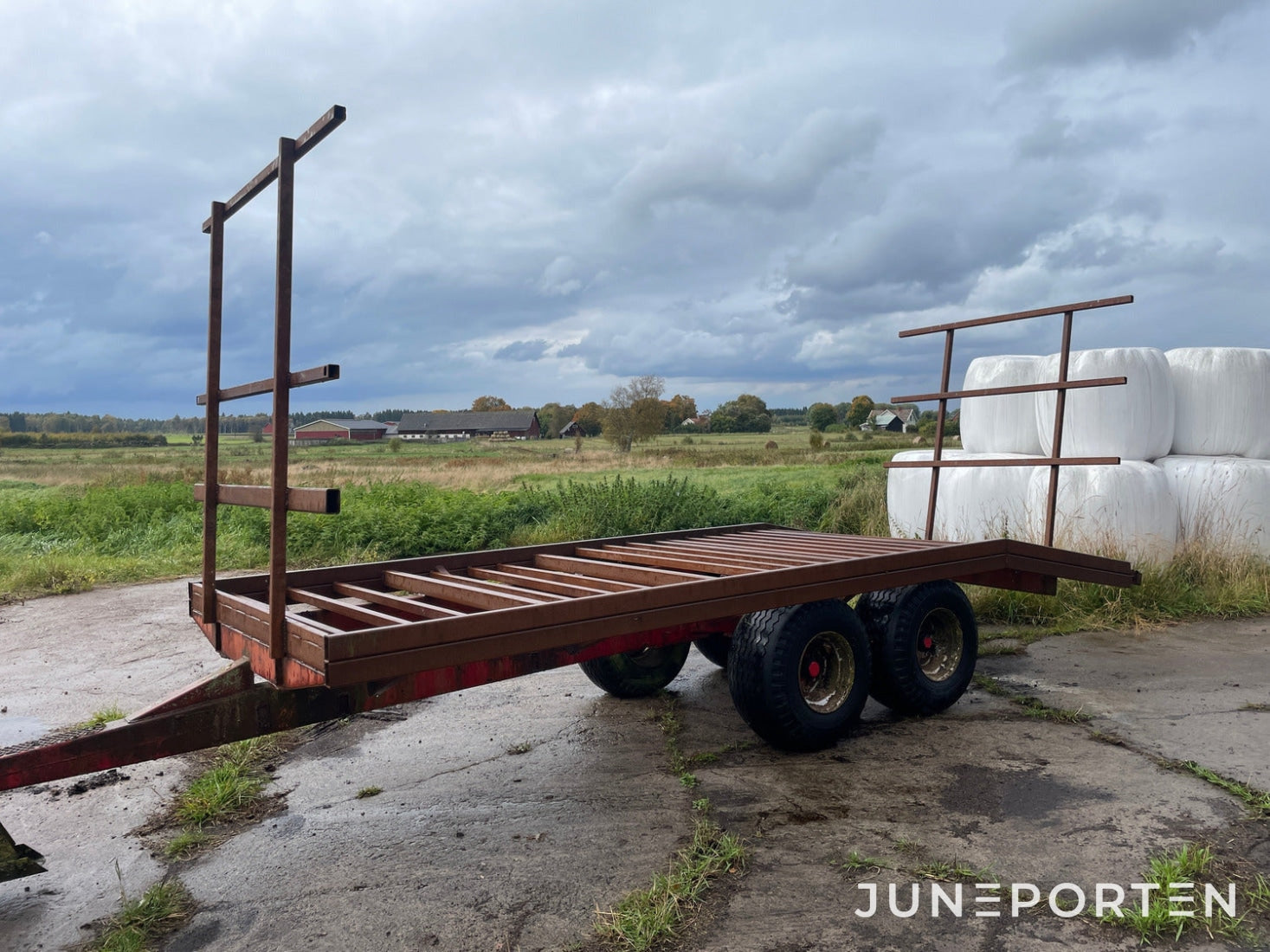 Maskintrailer 8 ton (Anpassningsbar)