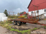 Maskintrailer 8 ton (Anpassningsbar)